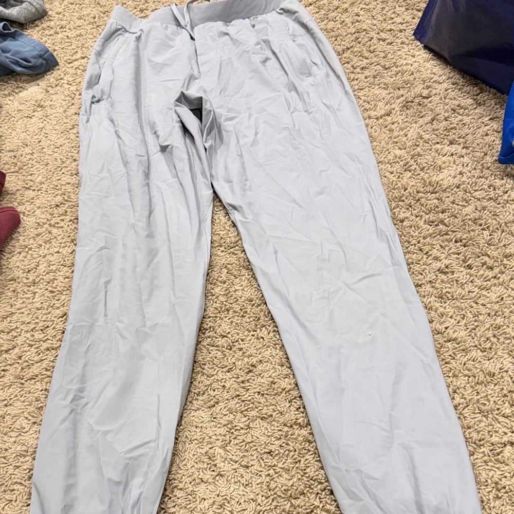 lululemon athletica Men's Light Gray Joggers
